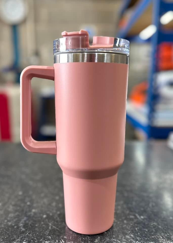 Coffee and Crime Thermal 40oz Large Flask