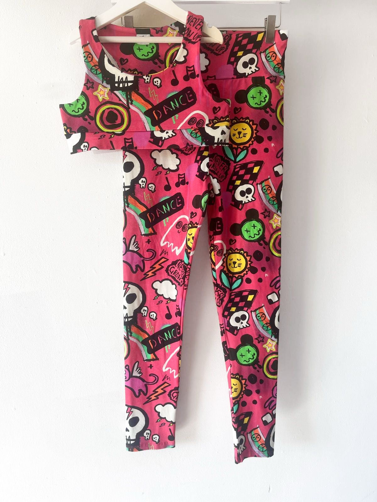 Pre Made Comfy Adult Leggings - Never Grow Up