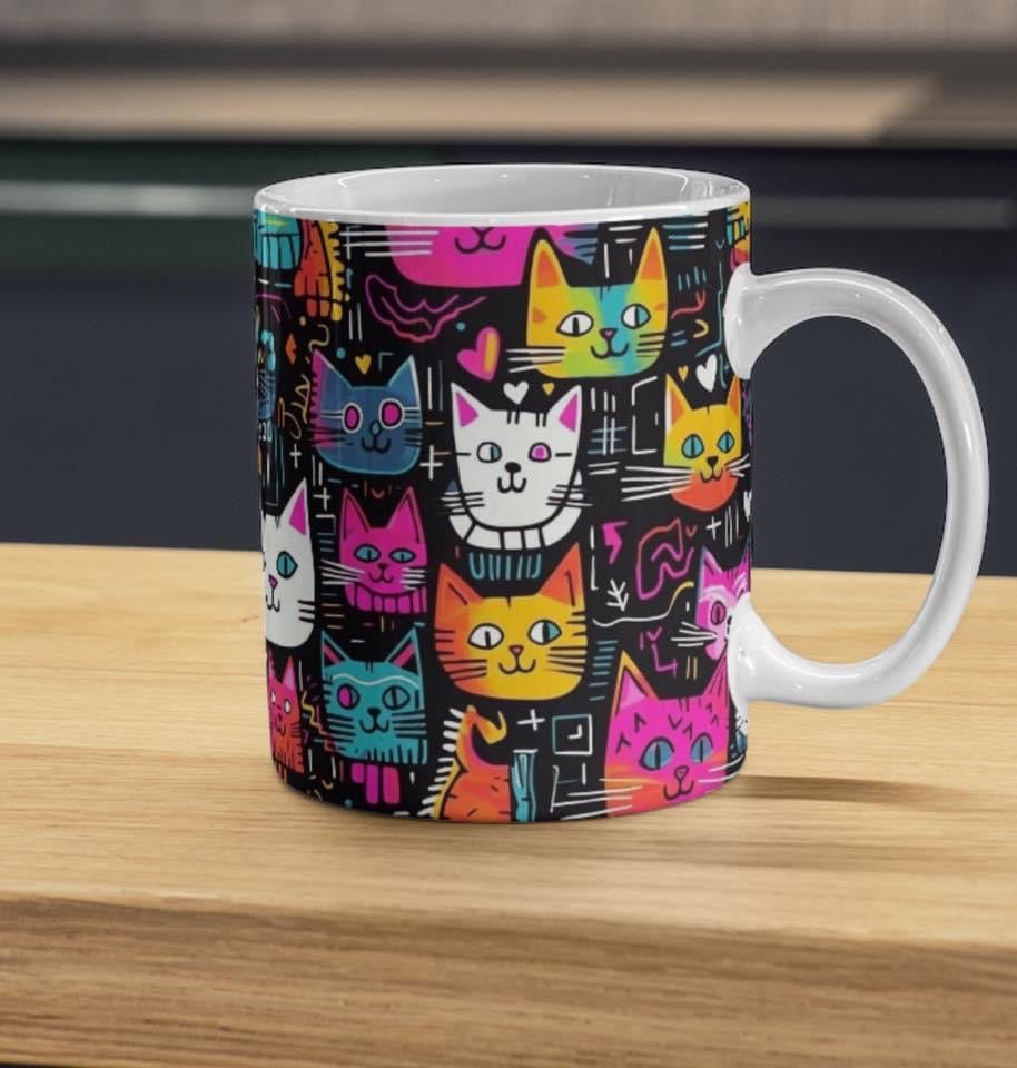 Crazy Cats Mugs