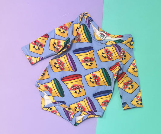 Pre Made Coloured Doh Baby Vest