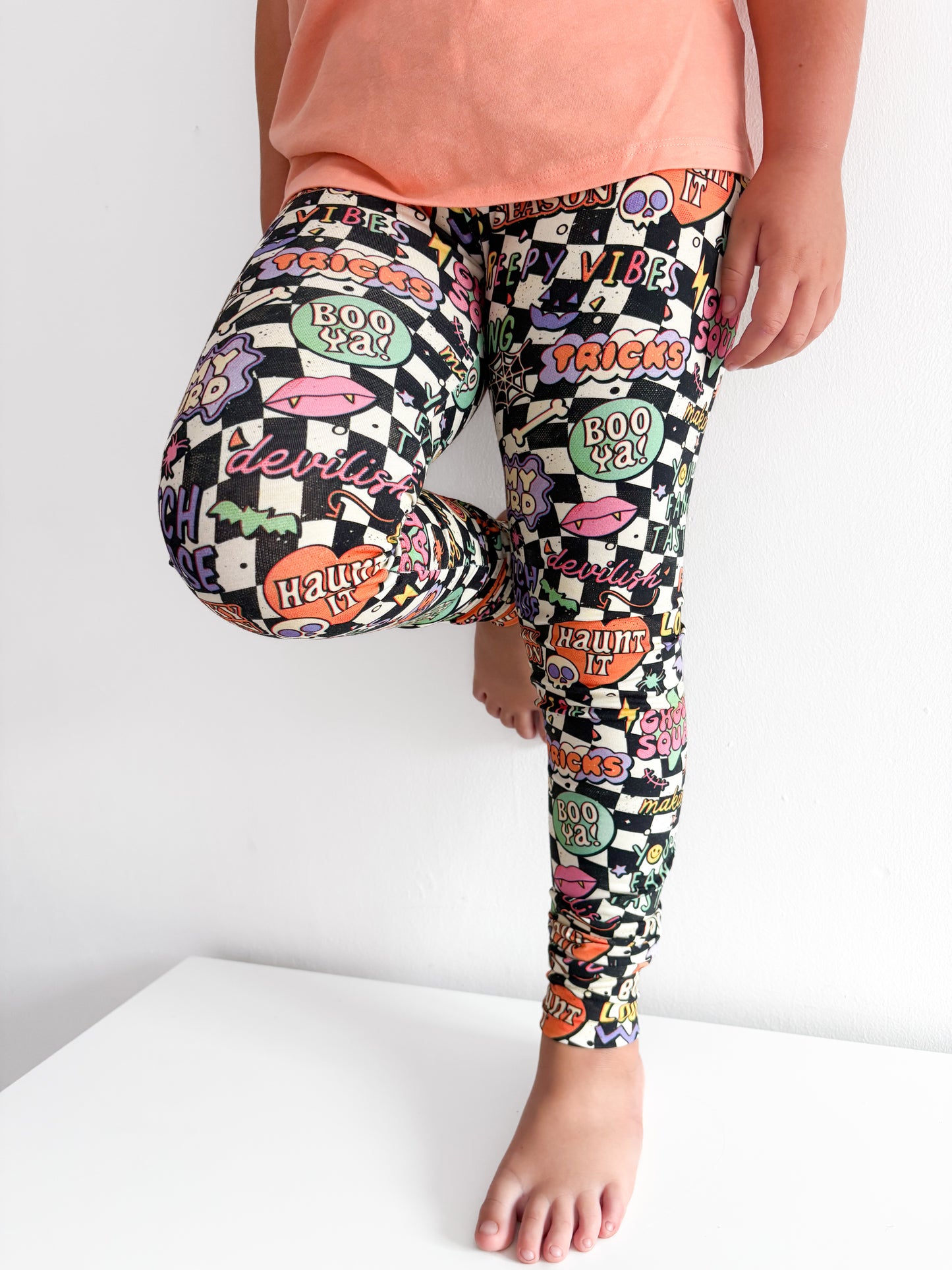 Haunt It Leggings, Harems and Flares