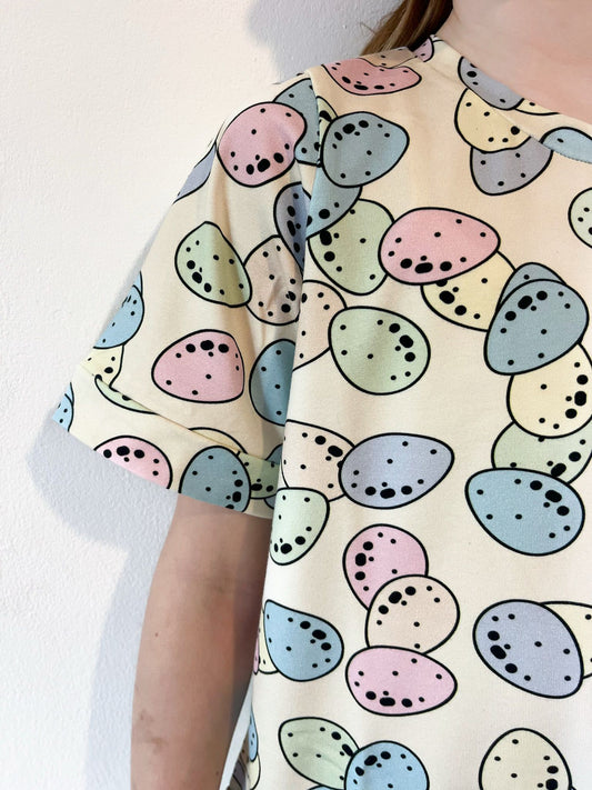 Pre Made Chocolate Egg Smock Dress