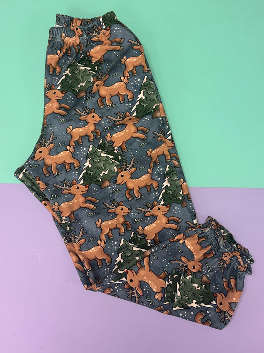 Jolly Reindeer Kids Baggy Trousers