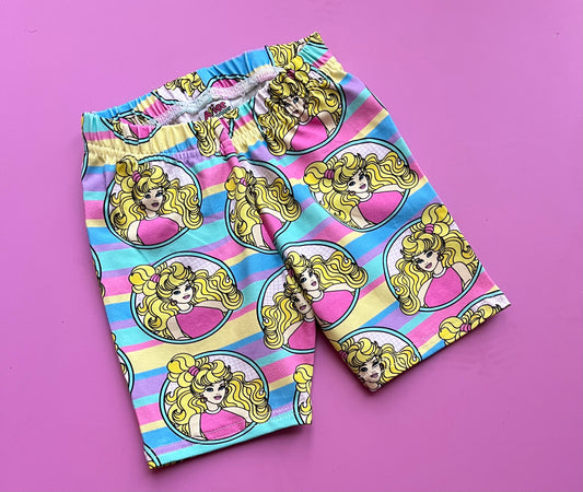 Pre Made 80s Doll Standard Length Cycle Shorts
