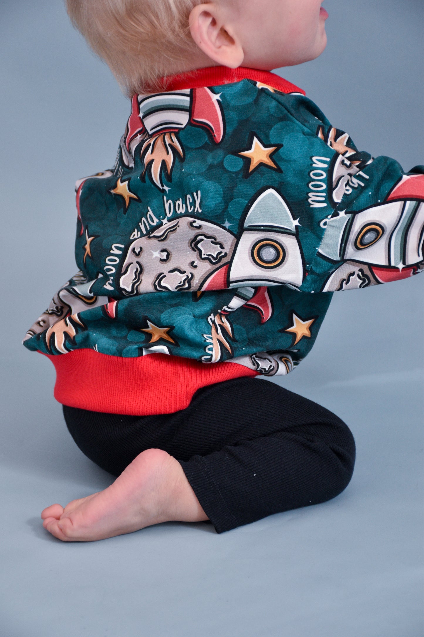 Pre Made To The Moon Slouchy Sweaters