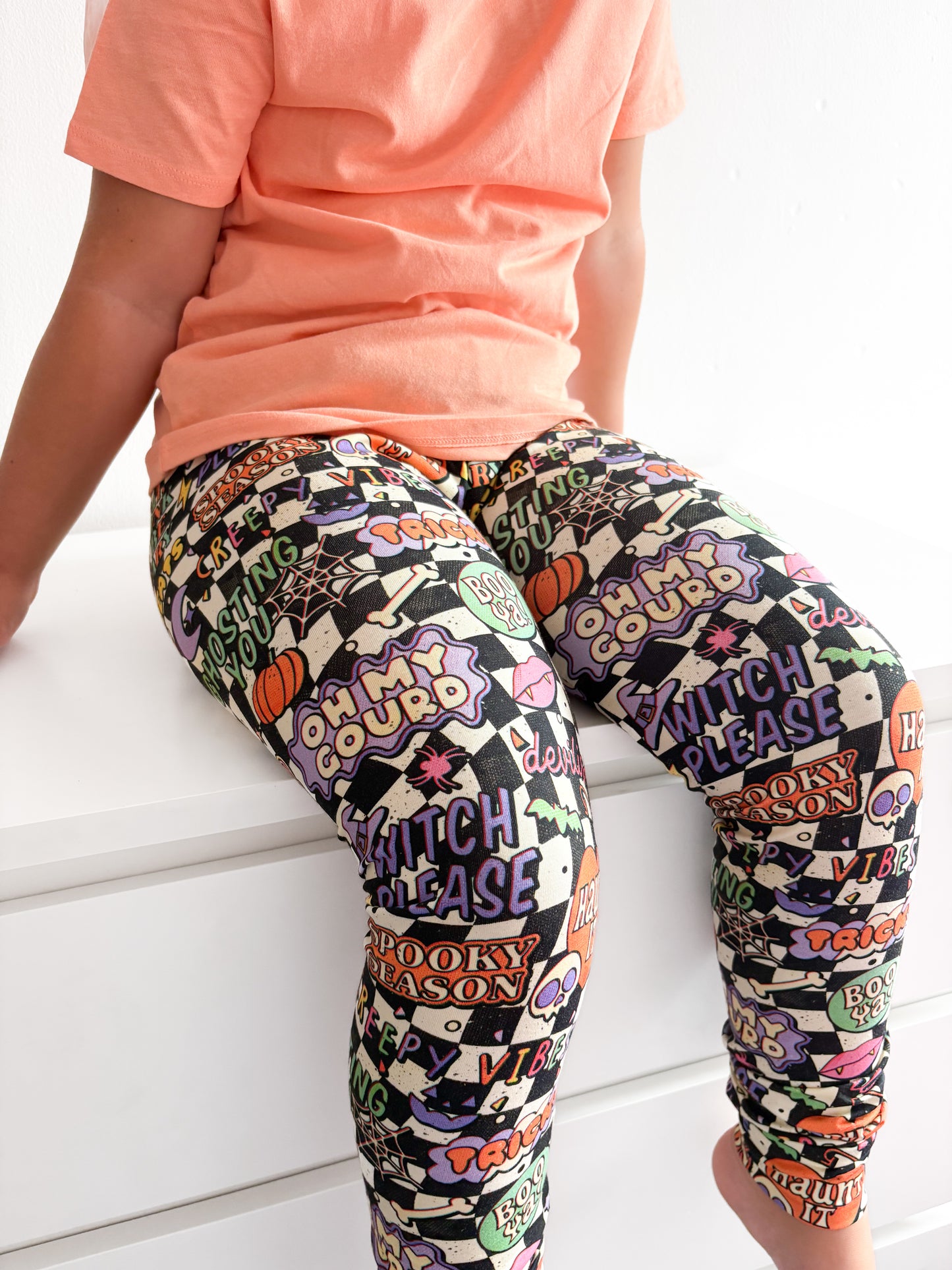 Haunt It Leggings, Harems and Flares