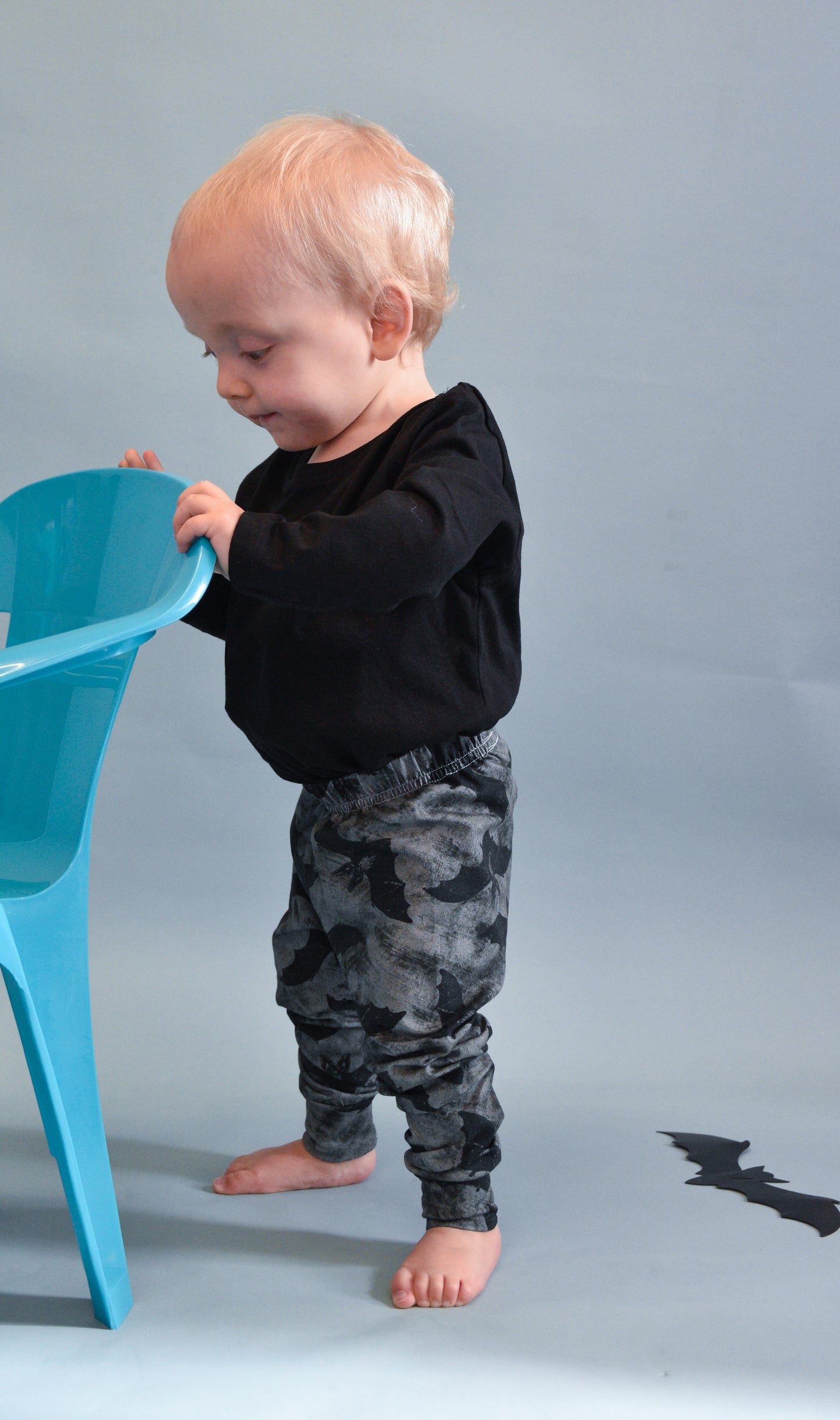 Pre Made Grey Bats Leggings