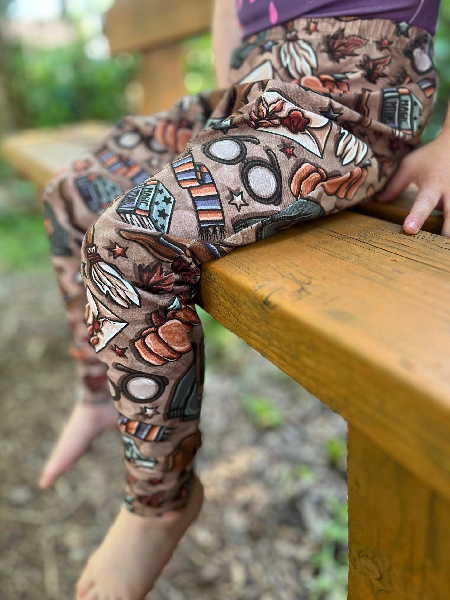 Pre Made Pumpkins and Potions Kids Baggy Harems