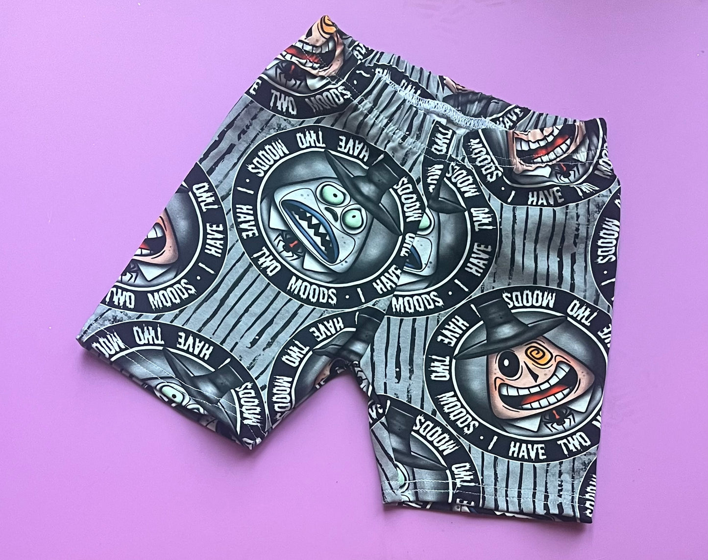 Pre Made Two Moods Standard Length Cycle Shorts