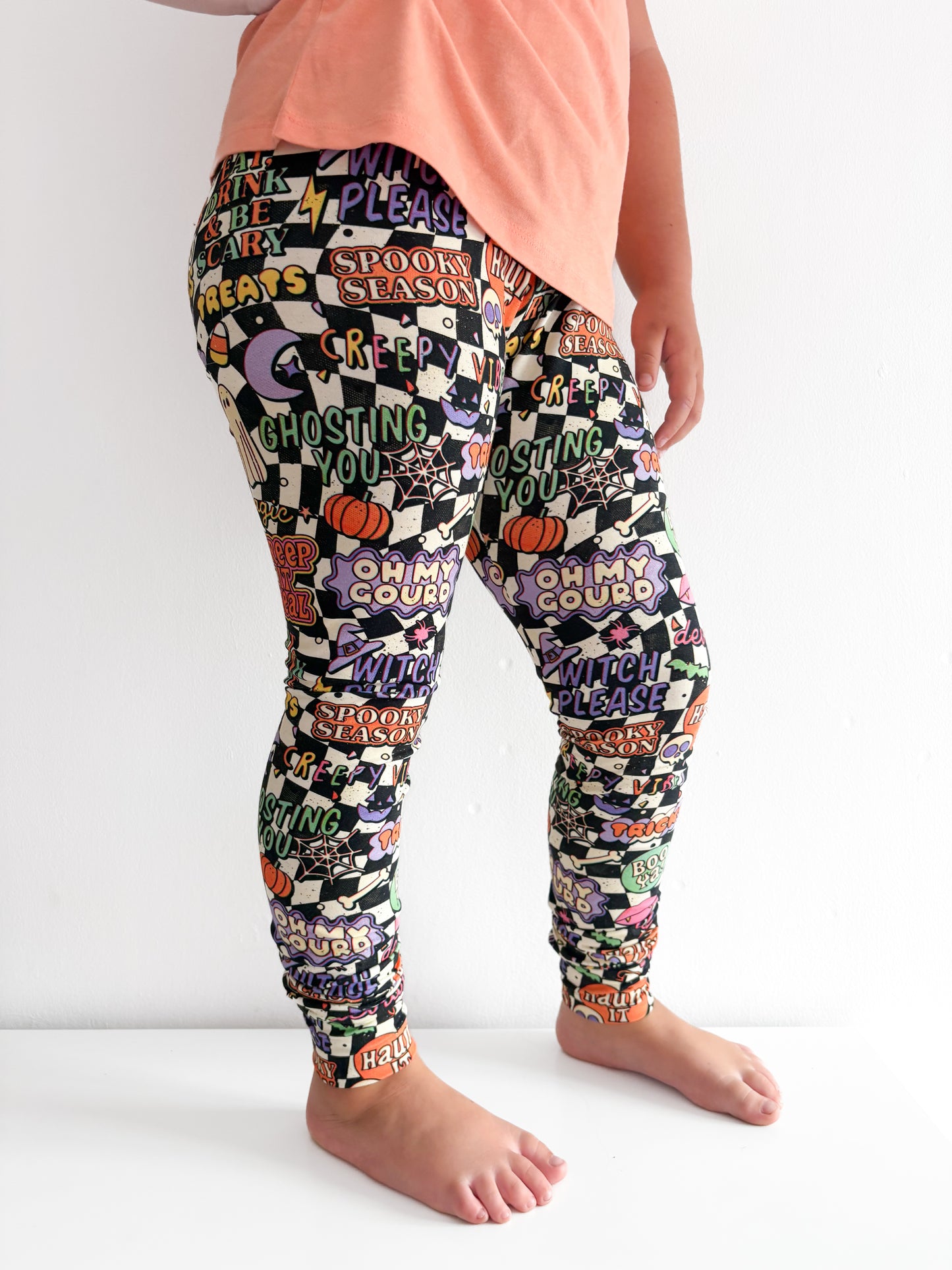 Haunt It Leggings, Harems and Flares
