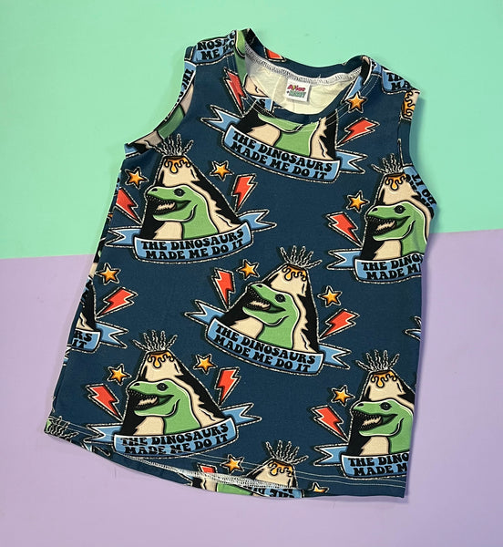 The Dinosaurs Made Me Do It T Shirts, Peplums and Vests