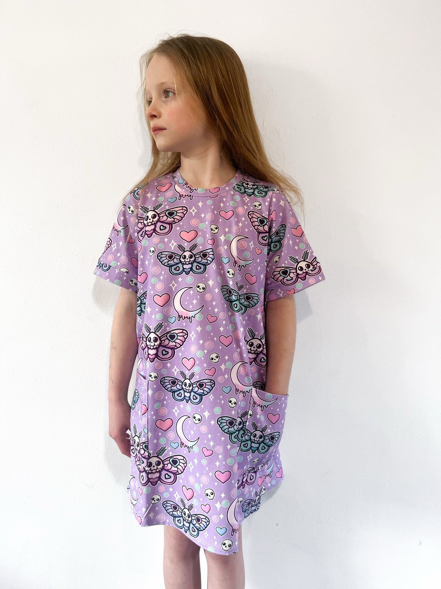 Pre Made Pastel Death Moth Smock Dress