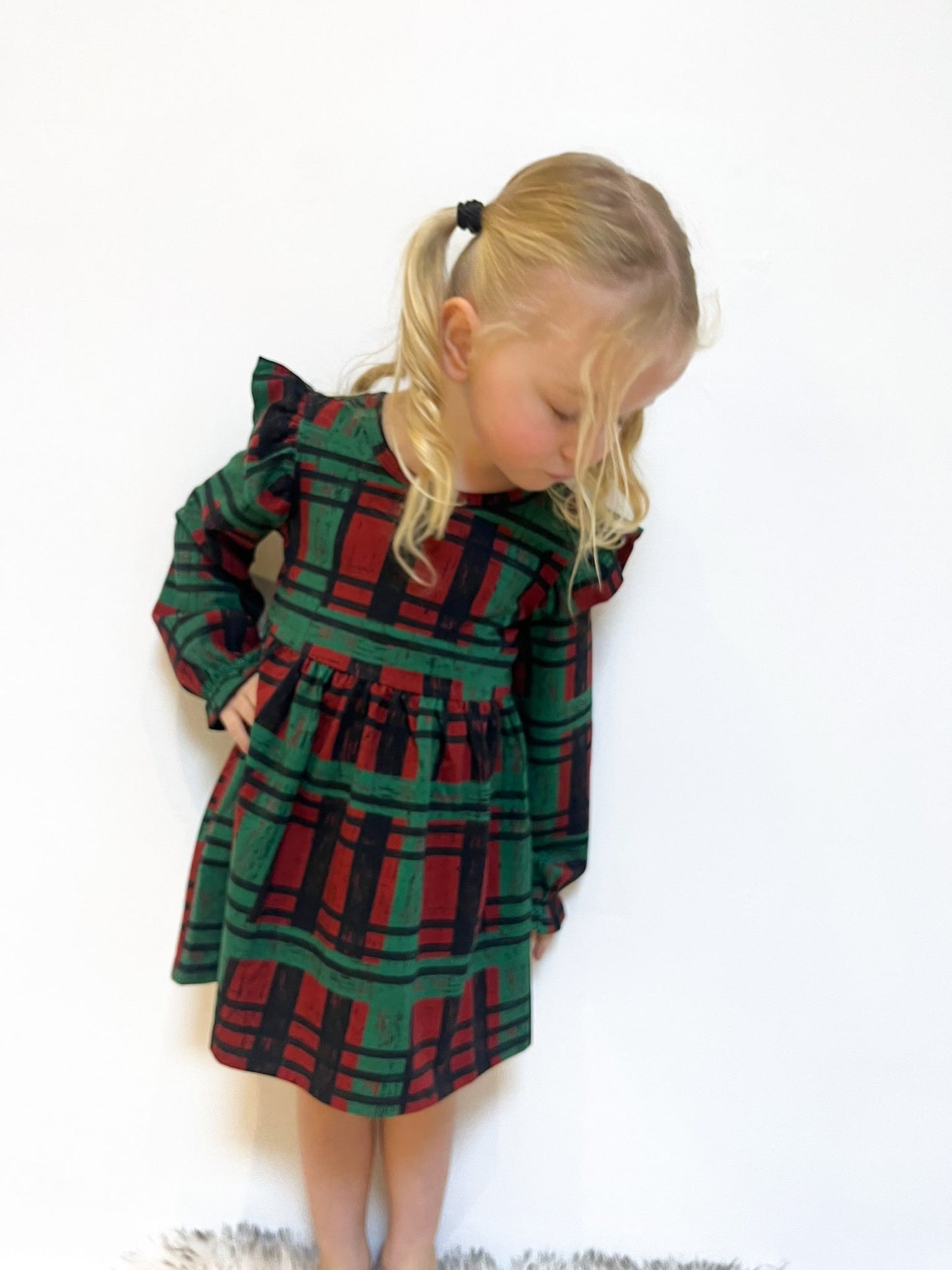 Pre Made Grunge Check Ruffle Dresses - Rebel Cute Edition