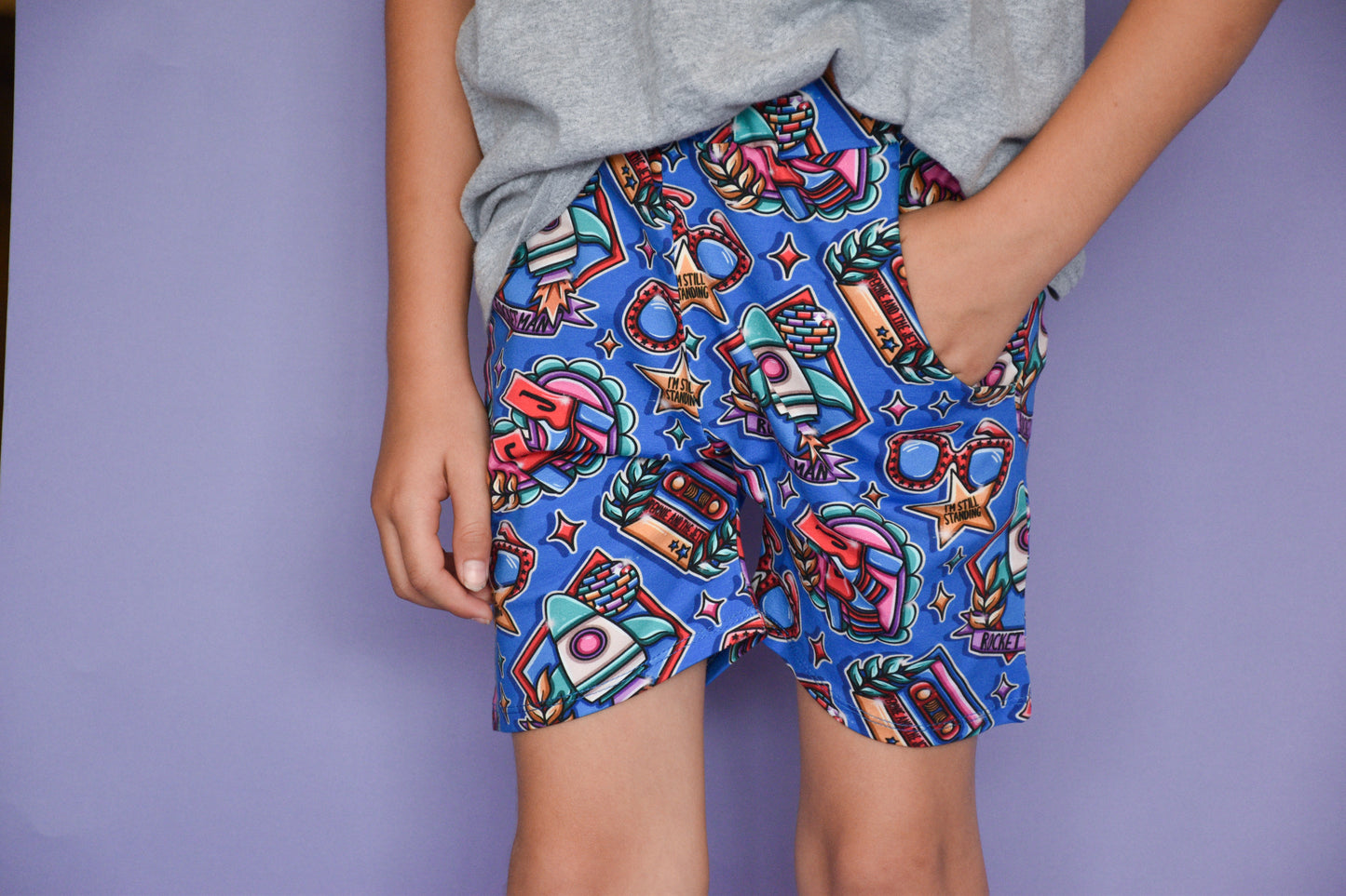 Pre Made Rocket Man Jogger Shorts