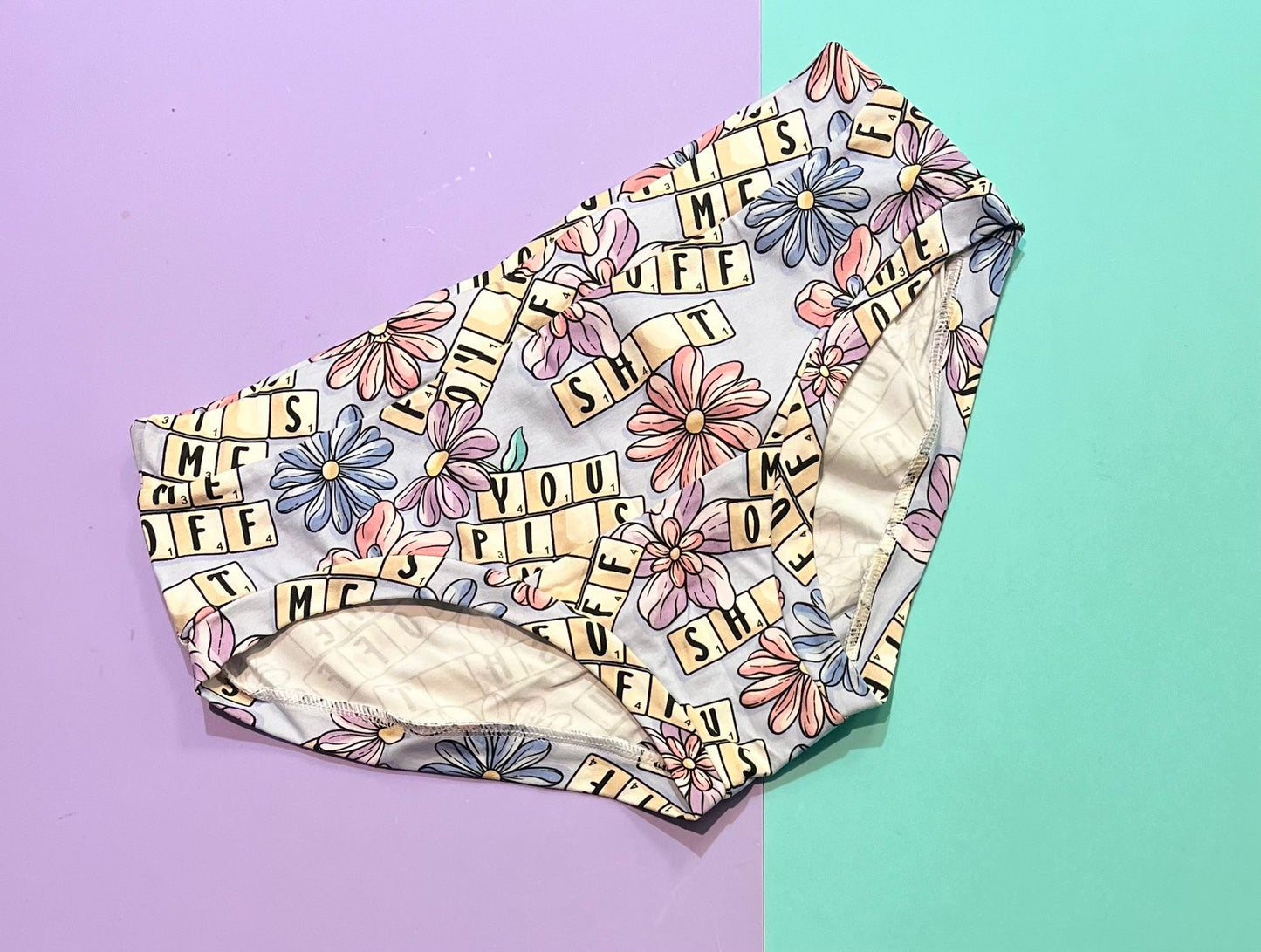 Pre Made Comfy Adult Pants - Cute Cuss