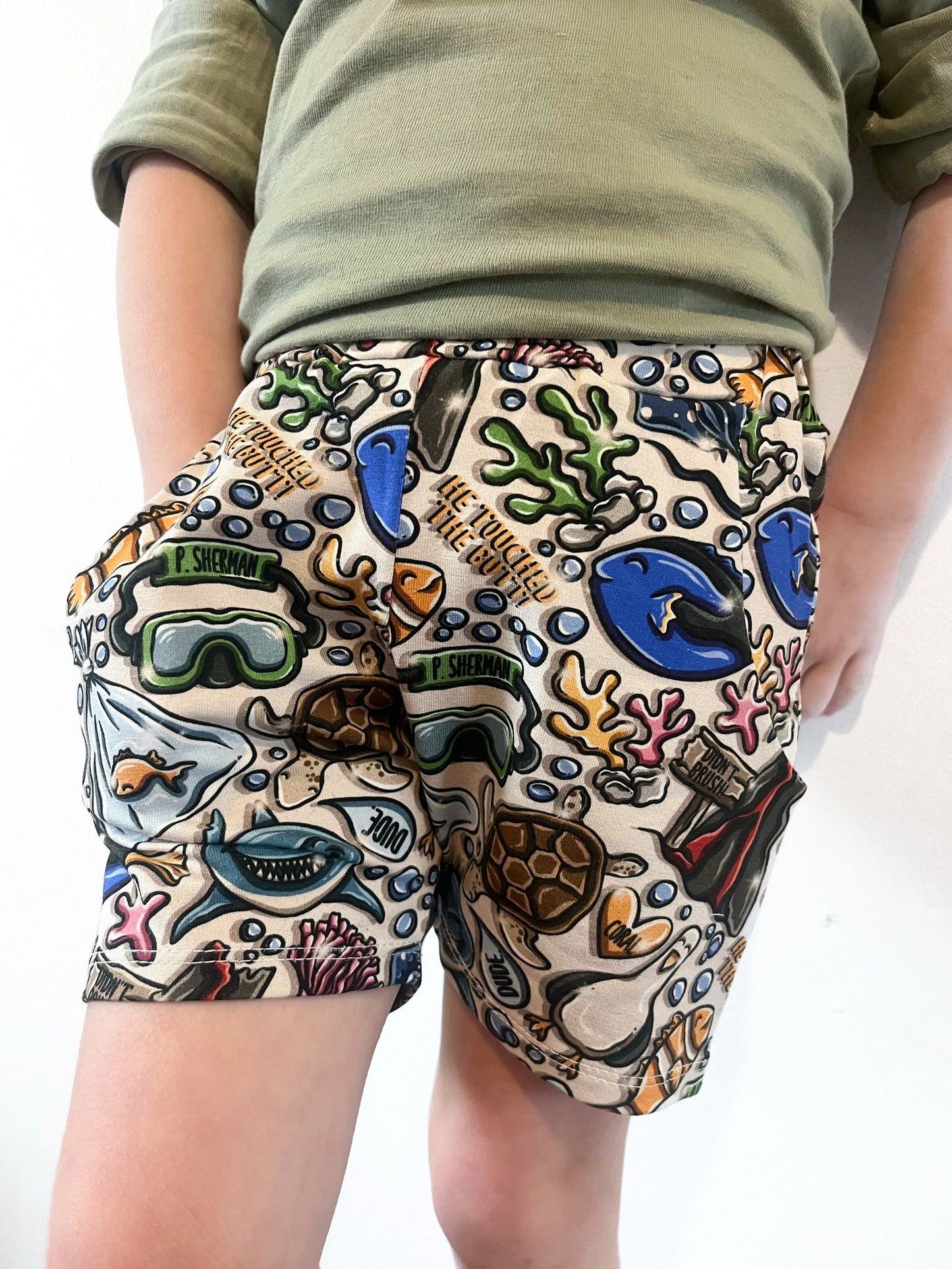 Pre Made Touched The Butt Jogger Shorts