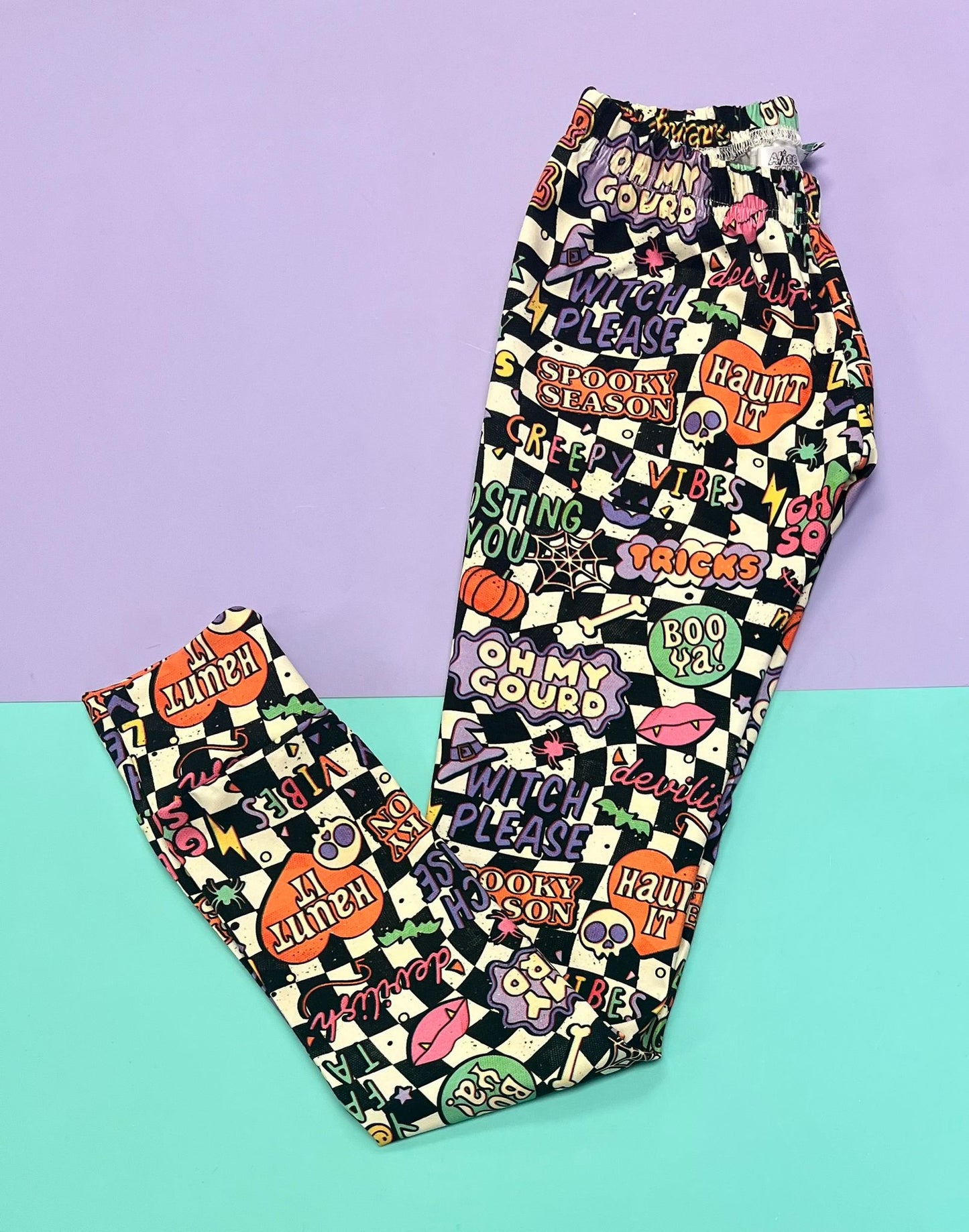Haunt It Leggings, Harems and Flares