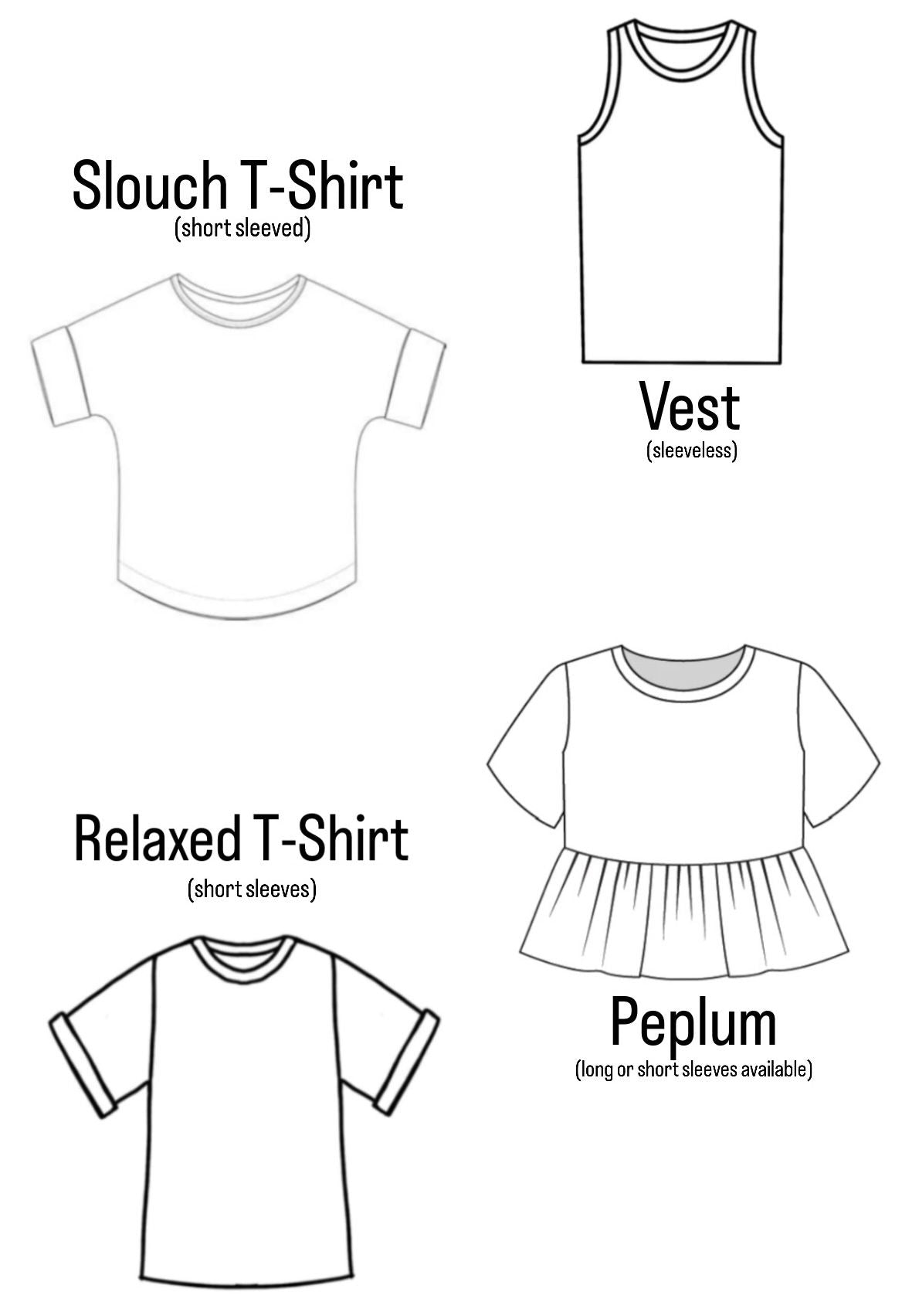 Hippy Halloween T-Shirts, Peplums and Vests (All Styles)