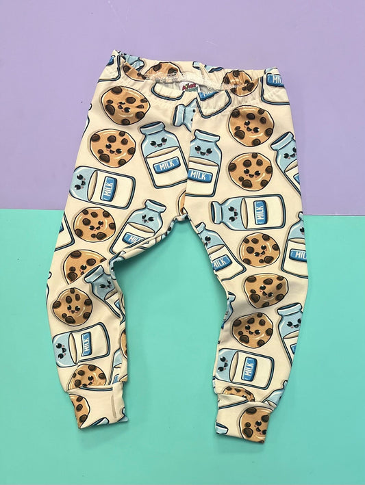 Pre Made Milk And Cookies Leggings