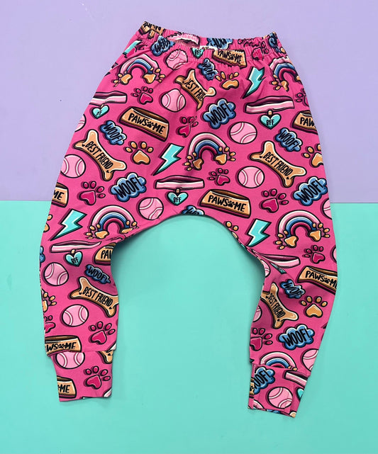 Pre Made Pink Doggy Friend Baggy Harems