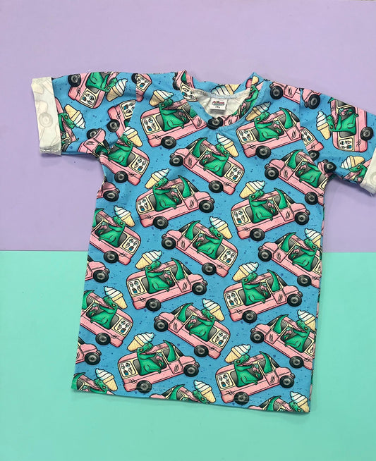 Pre Made Dino Scoops Relaxed Tee