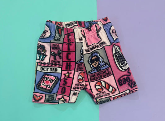 Pre Made So Fetch Standard Length Cycle Shorts