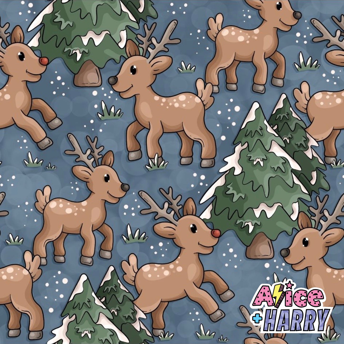 Jolly Reindeer Shorts (All Styles)