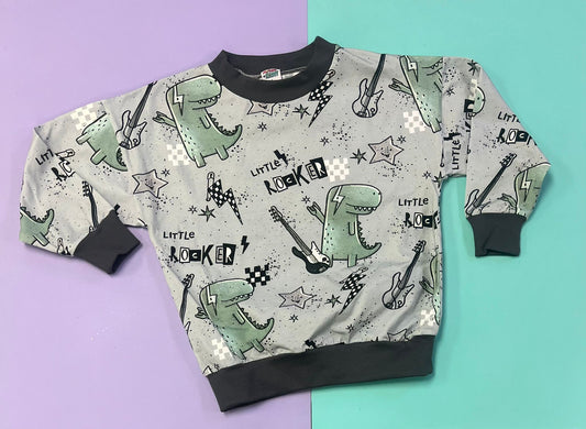 Pre Made Little Rocker Slouchy Sweaters