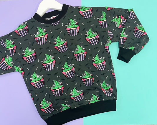 Pre Made Creepy Cupcakes Slouchy Sweaters