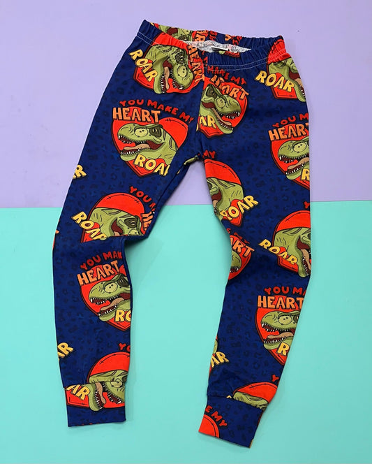 Pre Made Heart Roar Leggings