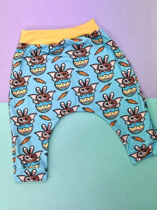 Pre Made Easter Gremlin Treat Yoga Shorts