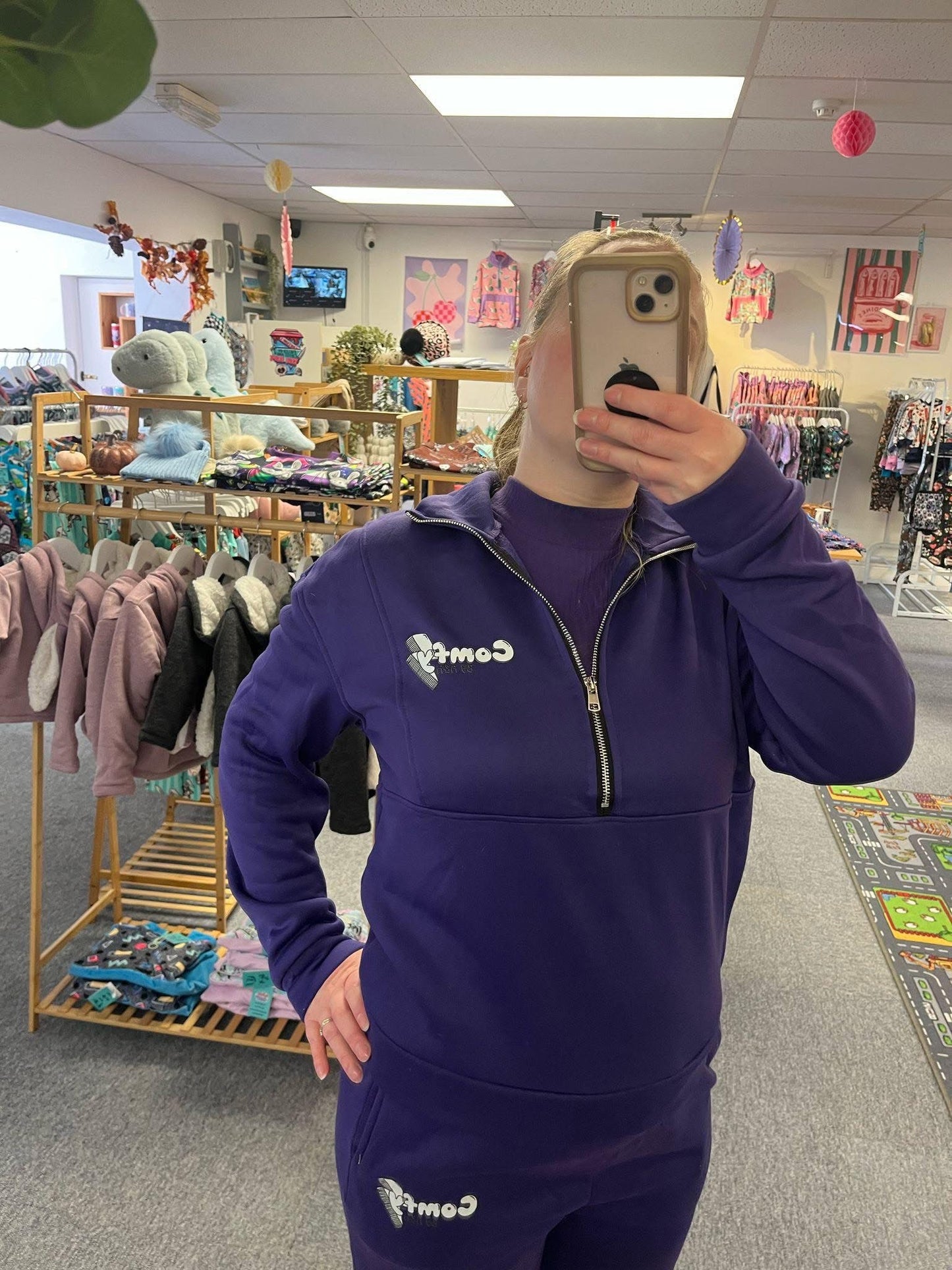 Pre Made Comfy Adult Zipped Hoody