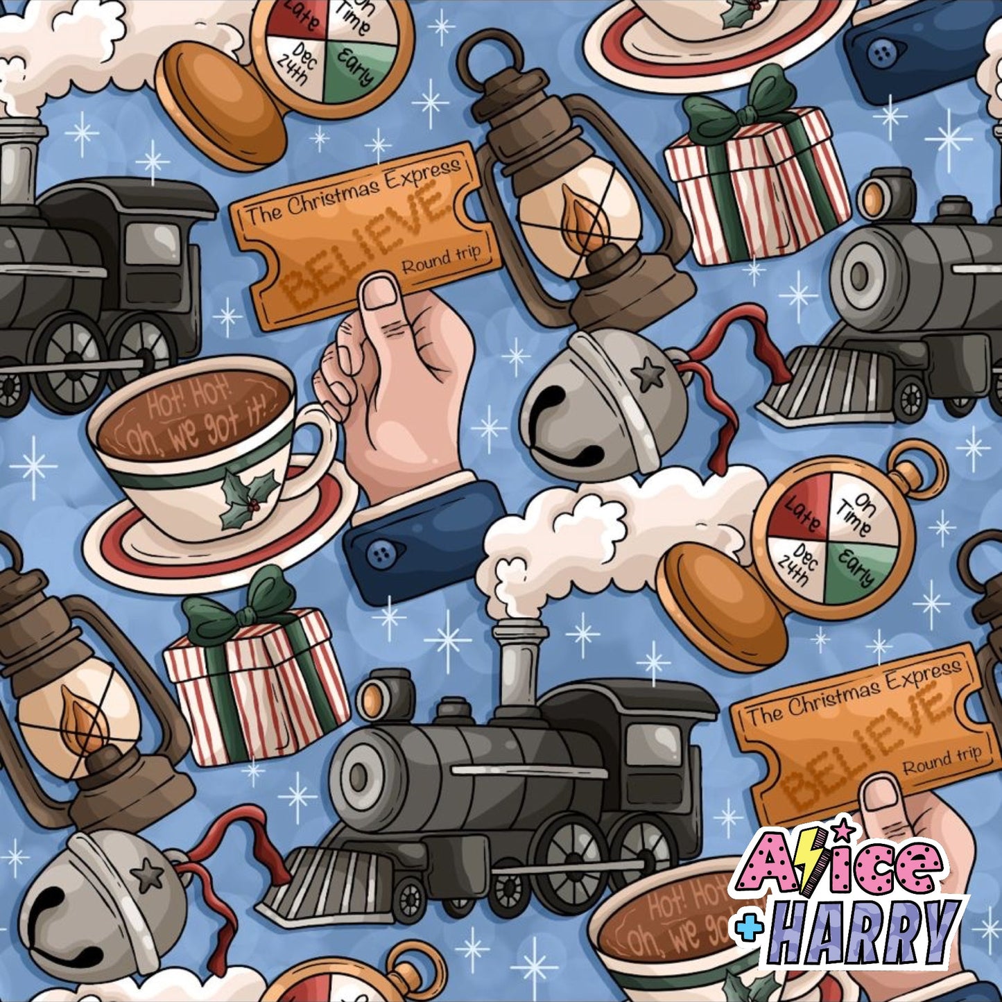 Christmas Express Beanie