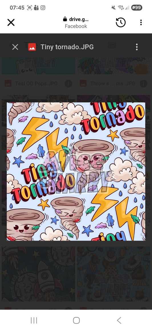 Custom Gemma tiny tornado OR places you will go backpack