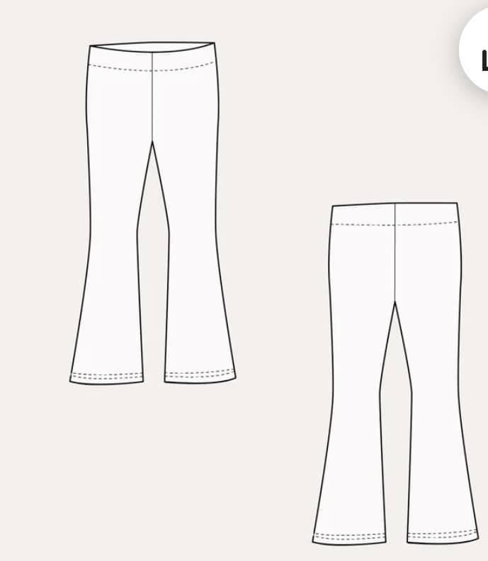 Colour Block Flares