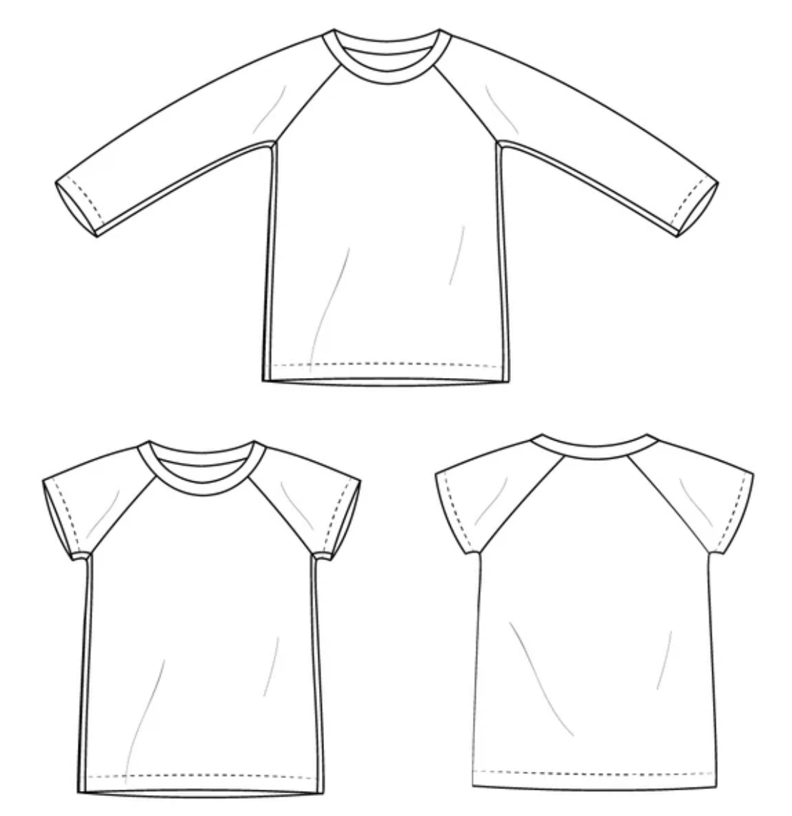 Snazzy Shapes T-Shirts, Peplums and Vests (All Styles)