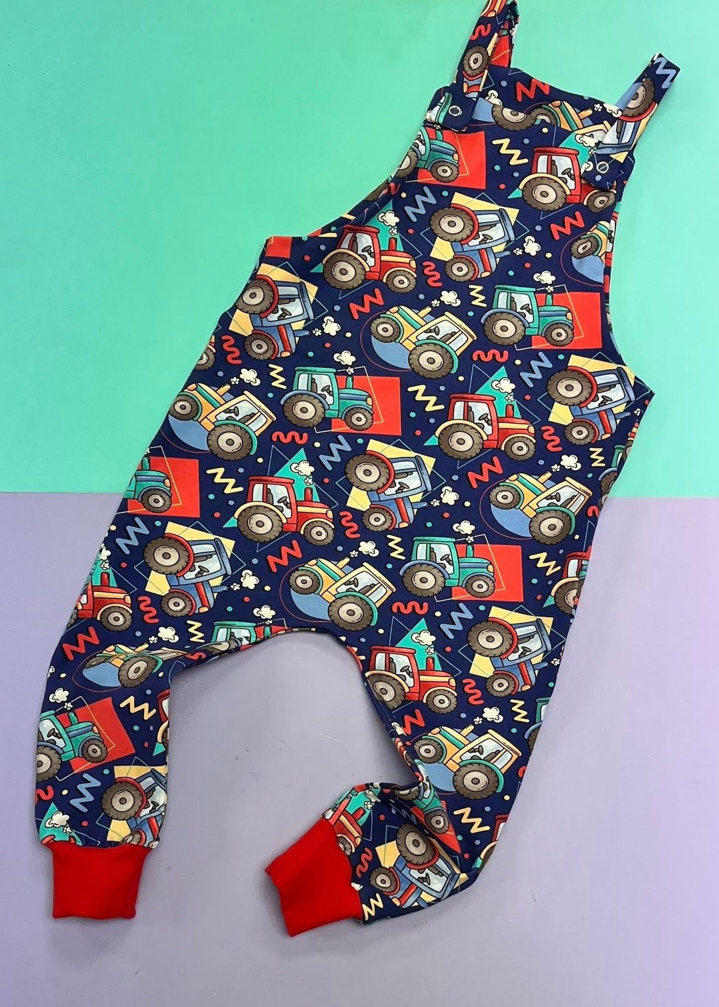 Retro Tractors Dungarees