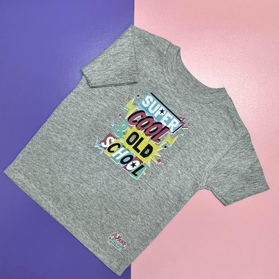 Pre Made Super Cool and Old School Printed Tee