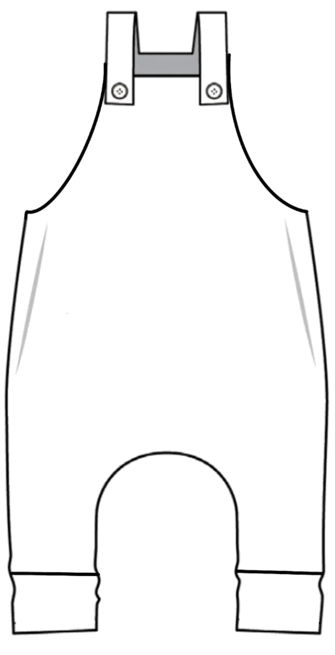 Sprinkle Toast Dungarees