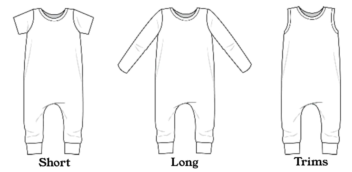 Silly Goose Pullover Romper