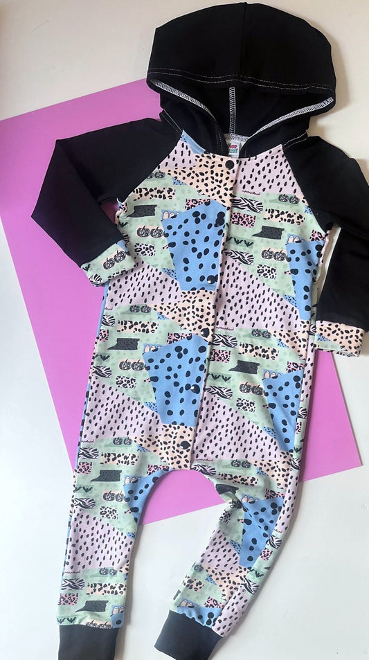 Pre Made Splice Hooded Rompers