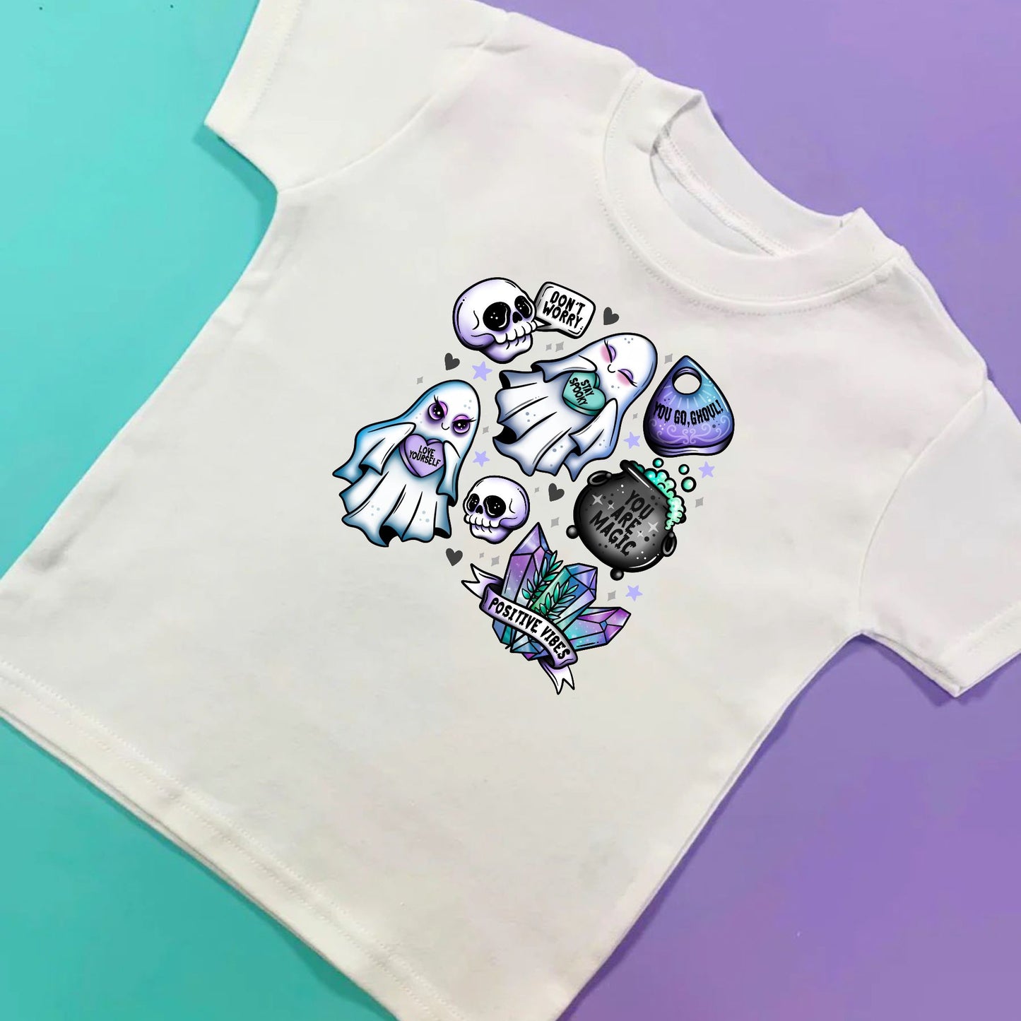 Positive Vibes Printed Tee