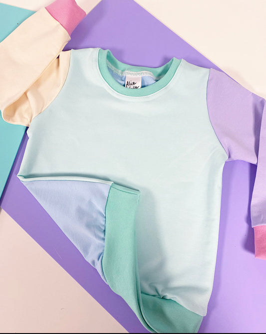 Colour Block Sweatshirts