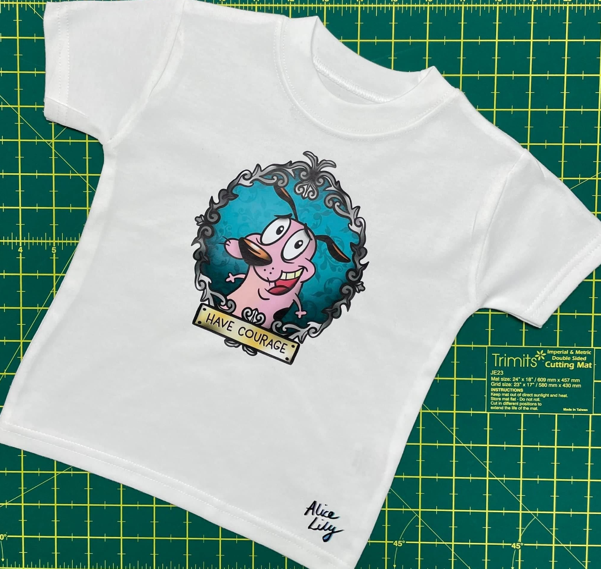 Have Courage Printed Tee