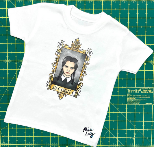 Stay Creepy Printed Tee