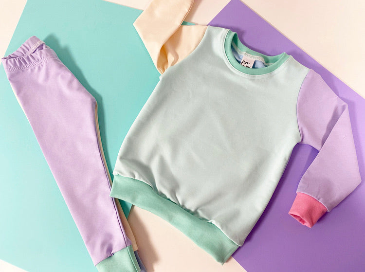 Colour Block Leggings or Harems (up to 5-6)