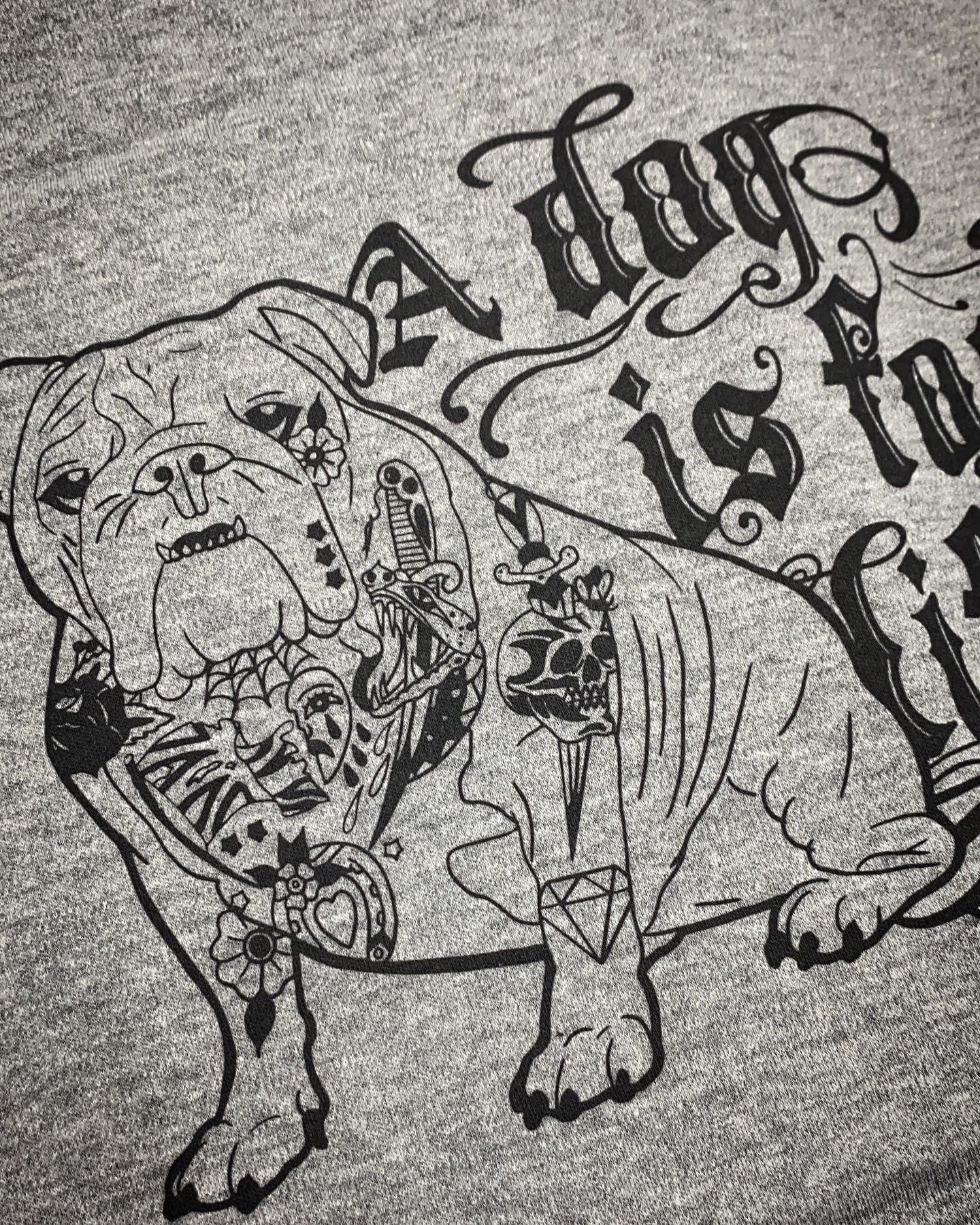 A Dog Is For Life Printed Tee