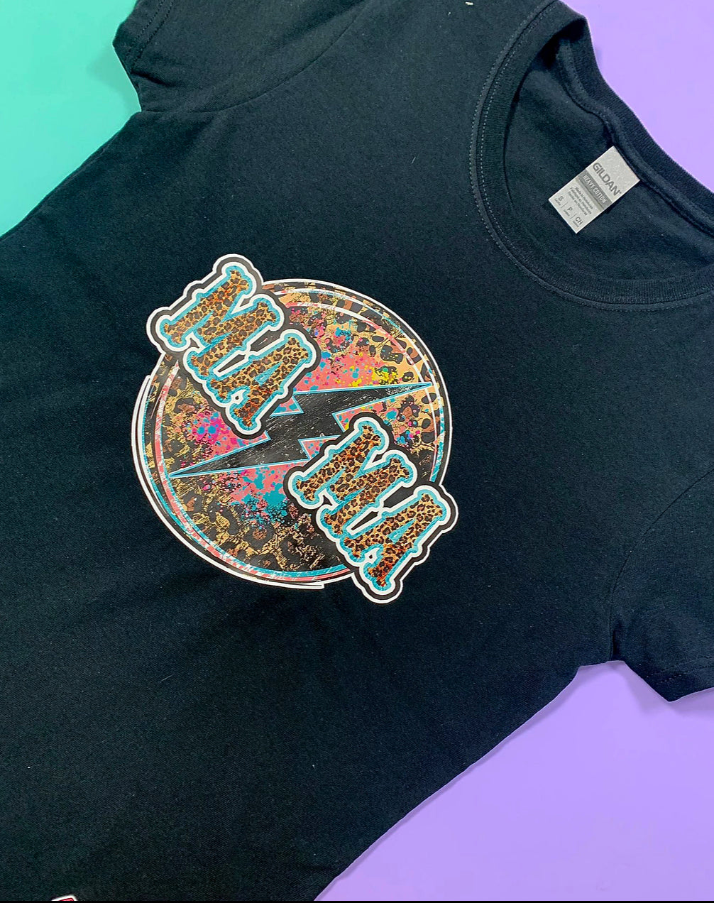 Mama Bolt Printed Tee