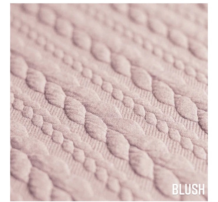 Cable Knit Overall Rompers