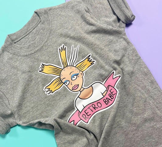 Retro Babe Printed Tee